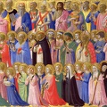 BEATO ANGELICO FRA FORERUNNERS OF CHRIST SST. AND MARTYRS LO NG