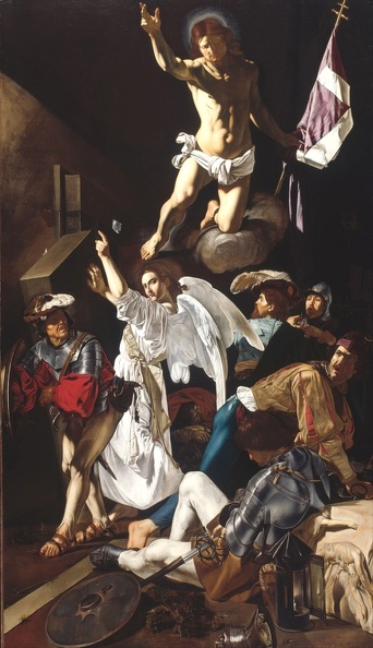 BONERI FRANCESCO CECCO DEL CARAVAGGIO RESURRECTION 1619