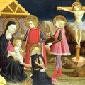 BONFIGLI BENEDETTO ADORATION OF KINGS AND CHRIST ON CROSS LO NG