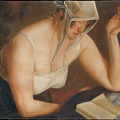 BORIS GRIGORIEV WOMAN READING C1922 MET