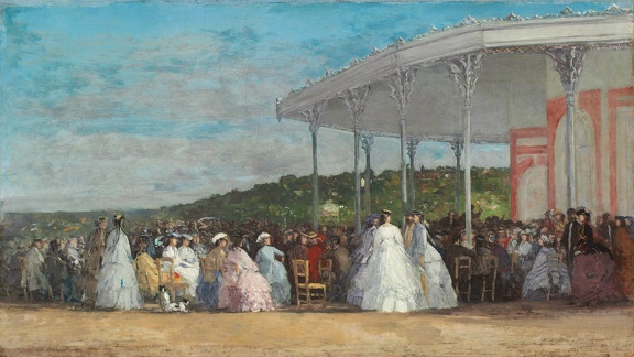BOUDIN EUGENE CONCERT AT CASINO OF DEAUVILLE A18973