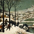 BRUEGHEL PIETER ELDER HUNTERS IN SNOW WINTER 1565