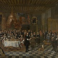 BRUGES BARBARA GUILD RECEPTION OF CHARLES II AND HIS BROTHERS ROYAL