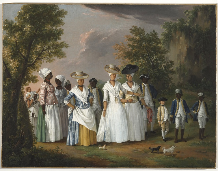 BRUNIAS AGOSTINO FREE WOMEN OF COLOR THEIR CHILDREN AND SERVANTS IN LANDSCAPE GOOGLE BROOKLYN