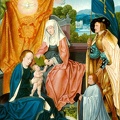 BRUYN BARTHOLOMEUS ELDER VIRGIN AND CHILD ST. ANNE ST. GEREON AND DONOR CHICA
