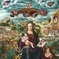 BURGUNYA JOAN MADONNA CHILD AND ST. JOHN 1515 CATA
