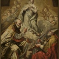 BURRINI GIOVANNI ANTONIO ADORATION OF VIRGIN MARY BY ST. PETRONIUS AND DIONYSIUS AREOPAGITE WARSAW