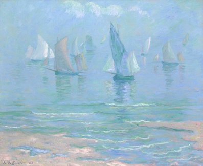 BUTLER THEODORE EARL SAILBOATS AT DIEPPE 1906