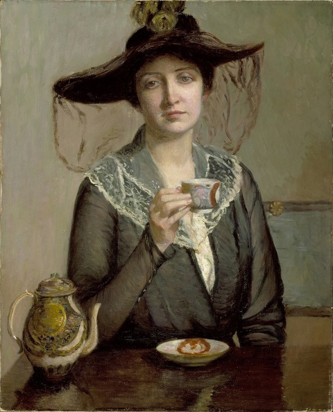CABOT PERRY LILLA CUP OF TEA LACMA