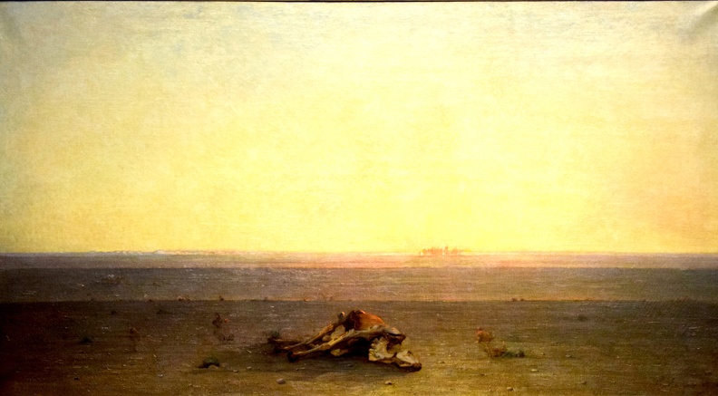 CAILLEBOTTE GUSTAVE LE SAHARA 1867 ORSAY