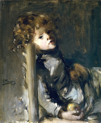 CAMARLENCH IGNACIO PINAZO SON OF ARTIST 1887 PRADO
