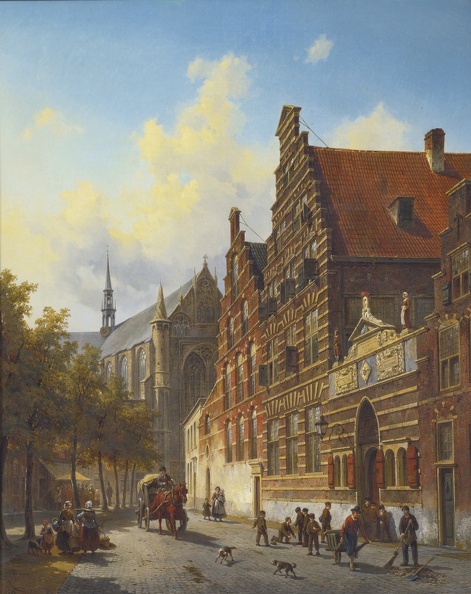 CARABAIN JACQUES FRANCOIS WEESHUIS IN LEIDEN BY