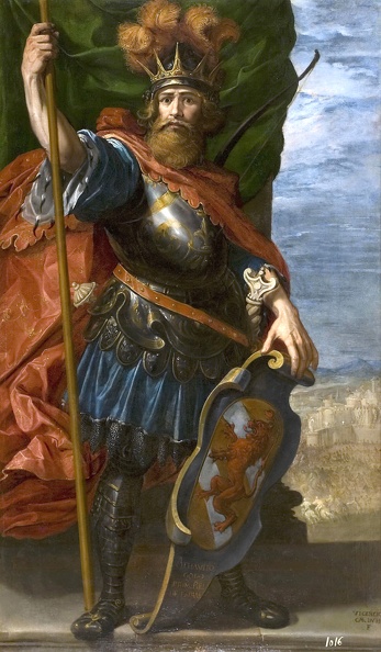 CARDUCHO VICENTE ATHAULF KING OF VISIGOTHS 1634 1635 PRADO
