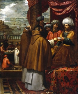 CARDUCHO VICENTE HISTORY OF ST. JEAN DE MATA FOUNDER OF ORDER OF TRINITARIAN 1634 PRADO