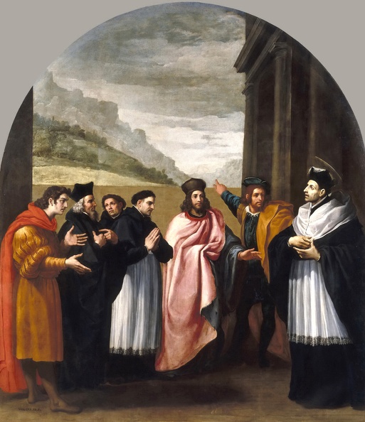 CARDUCHO VICENTE ST. BRUNO SIX COMPANIONS DECIDES TO LEAVE WORLD AS HERMIT 1626 1632 PRADO