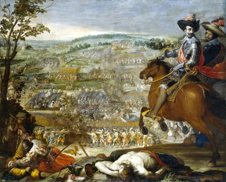 CARDUCHO VICENTE VICTORY IN BATTLE OF FLEURUS 1634 PRADO