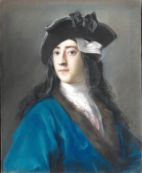 CARRIERA ROSALBA PRT OF GUSTAVUS HAMILTON 1710 1746 SECOND VISCOUNT MET