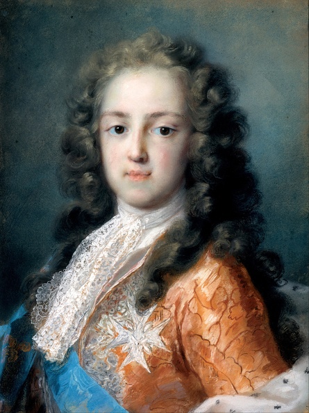 CARRIERA ROSALBA PRT OF LOUIS XV OF FRANCE 1710 1774 AS DAUPHIN GOOGLE DRESDEN