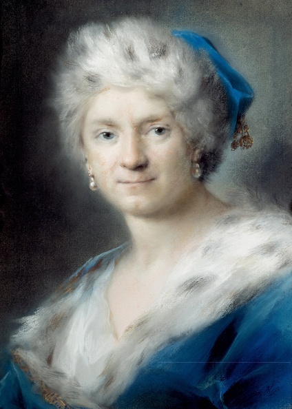 CARRIERA ROSALBA PRT OF PRT OF SELF AS WINTER 1730 1731 GOOGLE DRESDA