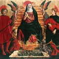 CASTAGNO ANDREA DEL OUR LADY OF ASSUMPTION WITH STS MINIATO AND JULIAN