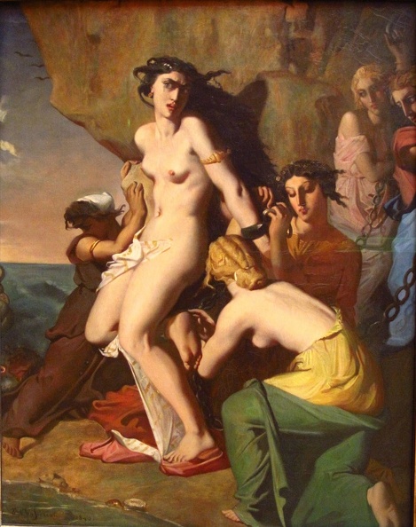 CHASSERIAU_THEODORE_ANDROMEDA_CHAINED_TO_ROCK_BY_NEIREIDS_1840_FRHA.JPG