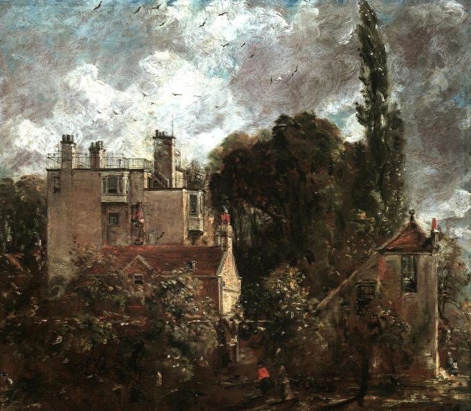 CONSTABLE JOHN GROVE ADMIRALS HOUSE IN HAMPSTEAD 1821 22 GOOGLE BER NG