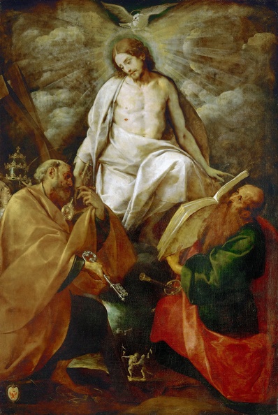 CRESPI GIOVANNI BATTISTA APPEARANCE OF CHRIST TO APOSTLE PETER AND PAUL KUHI