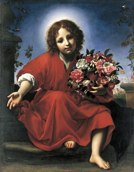DOLCI CARLO CHRIST CHILD FLORAL WREATHS 1663 TH BO
