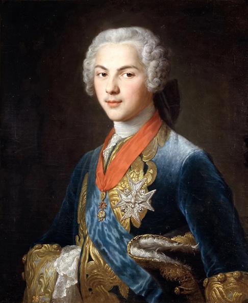 DROUAIS FRANCOIS HUBERT PRT OF DAUPHIN LOUIS S SON LOUIS XV 1745 PRADO