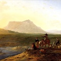 DUJARDIN KAREL PANORAMIC LANDSCAPE WITH SHEPHERD AND SHEEP COLL GOGENBUAU LIEC