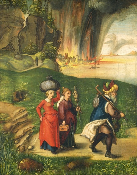 DURER ALBRECHT LOT AND HIS DAUGHTERS 1496 N G A