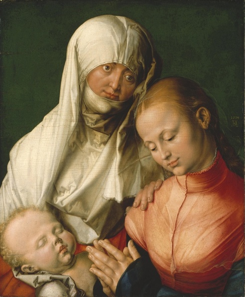 DURER ALBRECHT VIRGIN AND CHILD ST. ANNE 1519 MET