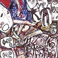 DUBUFFET JEAN PAYSAGE TRICOLORE SOTHEBY