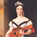 ECKERSBERG C. W. PRT OF TYSKE SANGERINDE EMILIE POHLMANN SOM PRECIOSA 1825