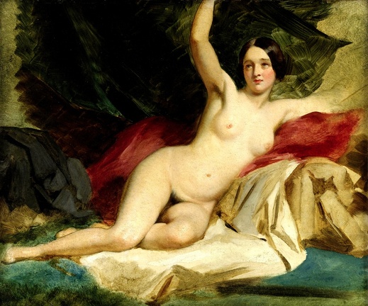 ETTY WILLIAM NUDE RECLINING FEMALE NUDE SOTHEBY