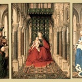 EYCK JAN VAN TRIPTYCH OF MARY AND CHILD ST. MICHAEL AND CATHERINE GOOGLE