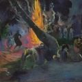 GAUGUIN PAUL UPA UPA FIRE DANCE 1891
