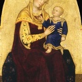 GENTILE DA FABRIANO MADONNA AND CHILD ENTHRONED WANG