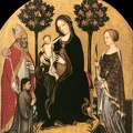 GENTILE DA FABRIANO MARY ENTHRONED CHILD ST. S AND DONOR GOOGLE BER ALTE NG
