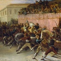 GERICAULT THEODORE RIDERLESS RACERS AT ROME 1817