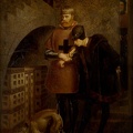 GEROME JEAN LEON LOUIS XI OF FRANCE VISITING CARDINAL BALUE IN HIS IRON CAGE