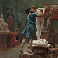 GEROME JEAN LEON PYGMALION AND GALATEA 1890 TRIVIUM ART HISTORY