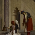 GEROME JEAN LEON YOUNG GREEKS IN MOSQUE MINNE