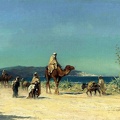 GIRARDET EUGENE ALEXIS 1881 ARABS COSTAL ROAD
