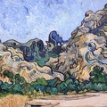 GOGH VINCENT VAN MOUNTAINS AT ST. REMY 1889 48784087417