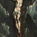 GRECO EL CHRIST ON CROSS CLEVE