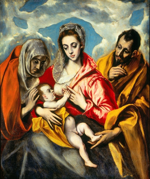 GRECO EL ST. FAMILY 1595 TOLEDO