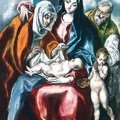 GRECO EL ST. FAMILY ST. ANNO AND YOUNG JOHN BAPTIST 1595 1600 WA NG