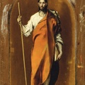 GRECO EL ST. JAMES APOSTLE IN IMAGE OF PILGRIM 1585 16100 TOLEDO