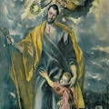 GRECO EL ST. JOSEPH BETROTHED AND CHILD JESUS 1585 1600 TOLEDO